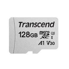 3 - Карта памяти Transcend MicroSDXC Class 10, 128Гб (TS128GUSD300S)