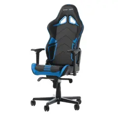 3 - Игровое кресло DXRacer Racing Pro, Искусственная кожа, Черный/Синий