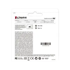 5 - Карта памяти Kingston Canvas Select+, 128Гб (SDCS2/128GB)