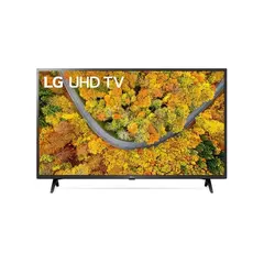 5 - 65" LED SMART Телевизор LG 65UP76006LC, 3840x2160 4K UHD, webOS, Чёрный