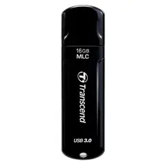 5 - USB Flash накопитель Transcend JetFlash 750, 16Гб, Чёрный