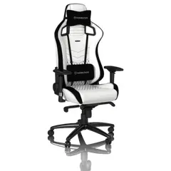 4 - Игровое кресло Noblechairs Epic, Искусственная кожа, Черный/Белый