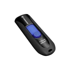 6 - USB Flash накопитель Transcend JetFlash 790, 128Гб, Чёрный/Синий