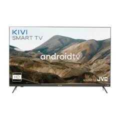 4 - 32" LED SMART Телевизор KIVI 32H730QB, 1366x768 HD, Android TV, Чёрный