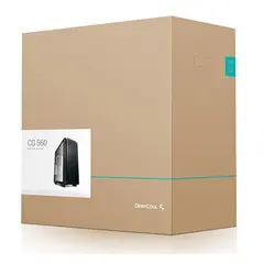 4 - Компьютерный корпус Deepcool CG560, Midi-Tower, ATX PS2, Чёрный