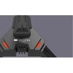2 - Игровые аксессуары Canyon WH-100, Чёрный