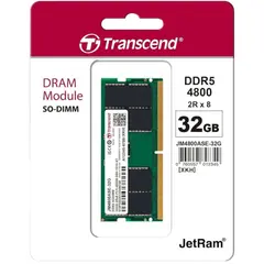 3 - Оперативная память Transcend JetRam, DDR5 SDRAM, 4800 МГц, 32 Гб,...