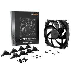 2 - Вентилятор для ПК be quiet! Silent Wings 4 PWM, 140 мм