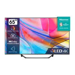 6 - 65" LED SMART Телевизор Hisense 65A7KQ, 3840x2160 4K UHD, VIDAA U6.0,...