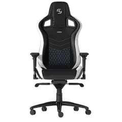 2 - Игровое кресло Noblechairs Epic, Искусственная кожа, Черный/Белый