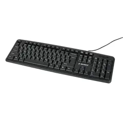 4 - Клавиатура Gembird KB-U-103-UA, Проводное, Чёрный