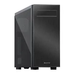 6 - Компьютерный корпус Chieftec AL-02B-TG-OP, Micro-ATX, ATX, Чёрный