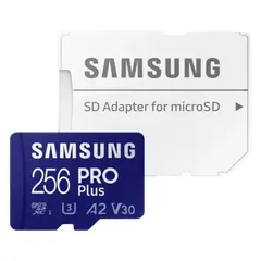 6 - Карта памяти Samsung PRO Plus MicroSD, 256Гб (MB-MD256KA/KR)
