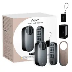 5 - Умный дверной замок AQARA U200 Kit, Чёрный