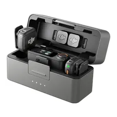 2 - Портативный записывающий микрофон DJI Mic 3 (2 TX + 1 RX + Charging...