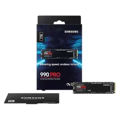 4 - Накопитель SSD Samsung 990 PRO, 1000Гб, MZ-V9P1TOB/AM
