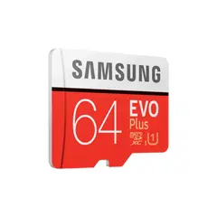5 - Карта памяти Samsung EVO Plus MicroSD, 64Гб (MB-MC64KA/KR)