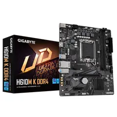 5 - Материнская плата Gigabyte H610M K DDR4 2.0, LGA1700, Intel H610,...