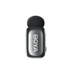 6 - Портативный записывающий микрофон Boya mini 2-01, Беспроводной, Серый