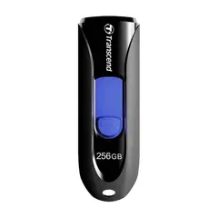 2 - USB Flash накопитель Transcend JetFlash 790, 256Гб, Чёрный