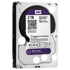 3 - Жесткий диск Western Digital WD Purple, 3.5", 2 ТБ
