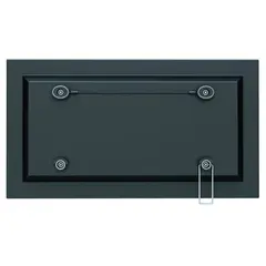 3 - Фиксированное настенное крепление Reflecta Multi-Slim 60-6060, Чёрный
