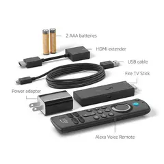 2 - ТВ-стик Amazon Fire TV Stick HD (3rd Gen) 2024, Черный