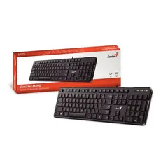 2 - Клавиатура Genius SlimStar M200, Проводное, Чёрный