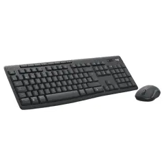 5 - Клавиатура и мышь Logitech MK370, Беспроводное, Чёрный
