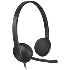 5 - Наушники Logitech H340, Чёрный