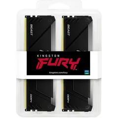 5 - Оперативная память Kingston FURY Beast RGB, DDR4 SDRAM, 3600 МГц, 32...