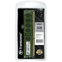 2 - Оперативная память Transcend JM1600KLN-2G, DDR3 SDRAM, 1600 МГц, 2Гб