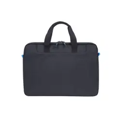 3 - Сумка для ноутбука RivaCase Regent, 15.6", Полиэстер, Чёрный