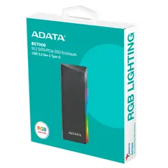 5 - Внешний корпус для SSD ADATA EC700G, AEC700GU32G2-CGY