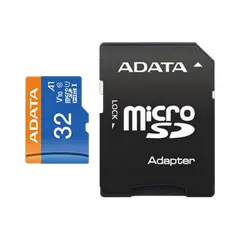 2 - Карта памяти ADATA Premier MicroSDHC, 32Гб (AUSDH32GUICL10A1-RA1)