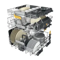 4 - Посудомоечная машина Whirlpool W8I HT58 TS, Черный