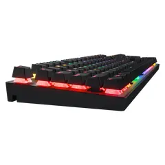 5 - Клавиатура HATOR Icefall Mecha Rainbow, Проводное, Чёрный