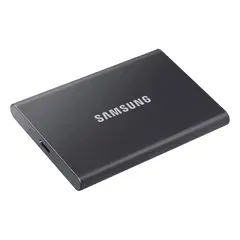 4 - Внешний портативный SSD накопитель Samsung T7, 4 ТБ, Titan Gray...