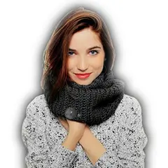 5 - Наушники Cellularline Scarf, Чёрный