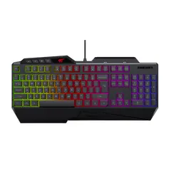 6 - Клавиатура, мышь и коврик для мыши Havit KB889CM, Проводное, Чёрный