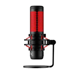 6 - Игровой Микрофон HyperX QuadCast, Проводной аналоговый, Чёрный