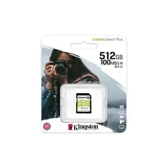 5 - Карта памяти Kingston Canvas Select Plus, 512Гб (SDS2/512GB)