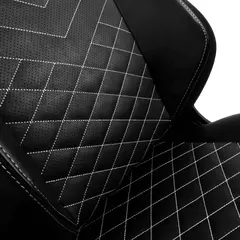 2 - Игровое кресло Noblechairs Hero, Искусственная кожа, Черный/Белый