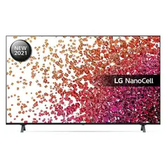 6 - 50" LED SMART Телевизор LG 50NANO756PA, 3840x2160 4K UHD, webOS, Чёрный