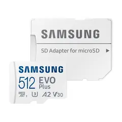 6 - Карта памяти Samsung EVO Plus MicroSDXC, 512Гб (MB-MC512SA/EU)