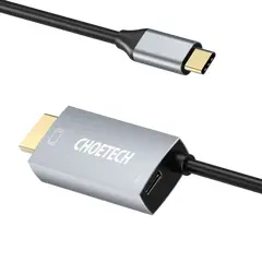 5 - Адаптер USB Choetech XCH-M180, USB Type-C (F) - HDMI (F), 1,8м,...