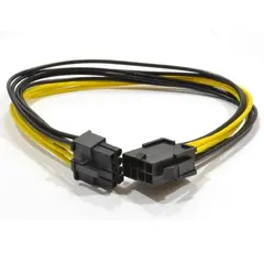 5 - Кабель Cablexpert CC-PSU-84 ATX, Чёрный