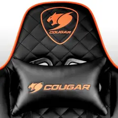 6 - Игровое кресло Cougar Armor One, ПВХ Кожа, Черный/Оранжевый
