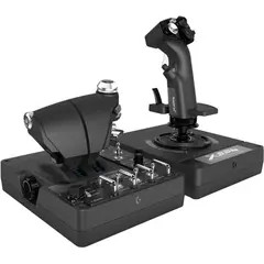 6 - Игровой джойстик Logitech G X56 HOTAS, Чёрный
