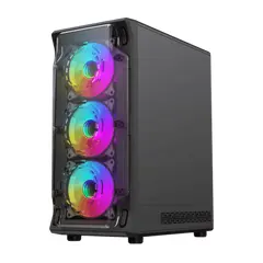 3 - Компьютерный корпус Gamemax Starlight 2 AB, Midi-Tower, Без блока...